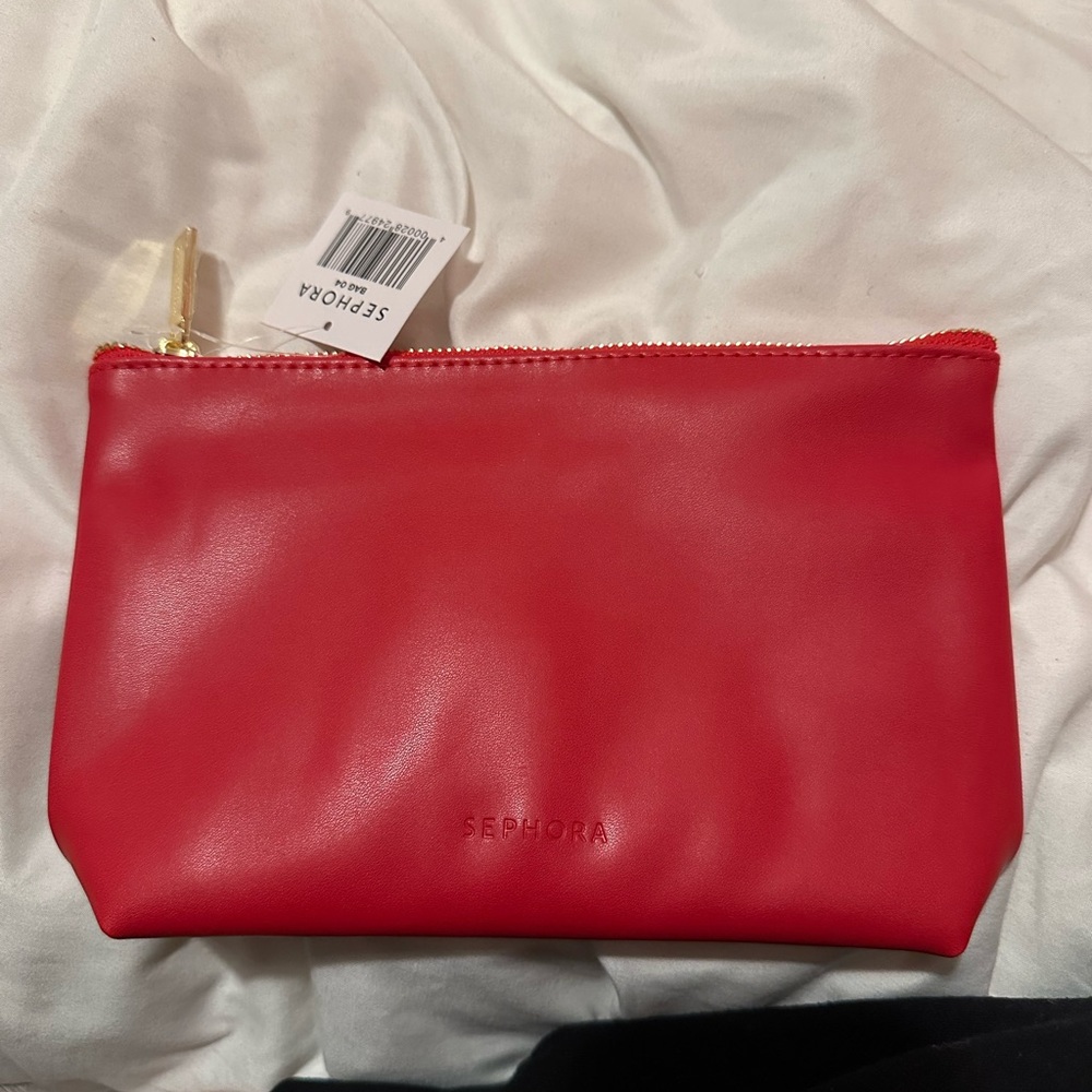 Sephora Red Cosmetic Pouch